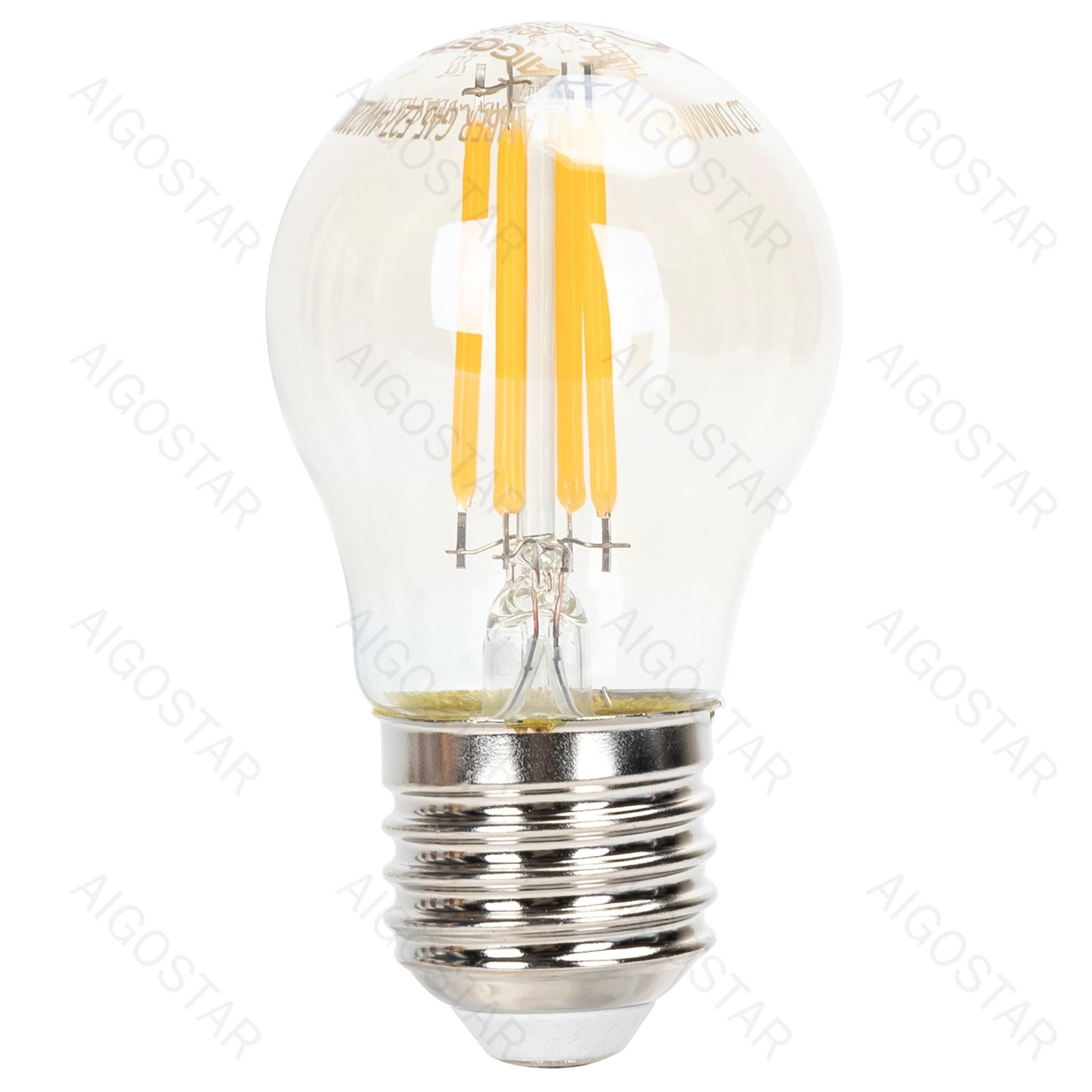 LED dimming filament G45 E27 4W 2200K