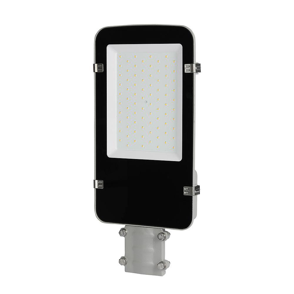 50W Lampa uliczna LED, Chip SAMSUNG, Barwa:4000K, Obudowa: Szara, VTAC, SKU 21527