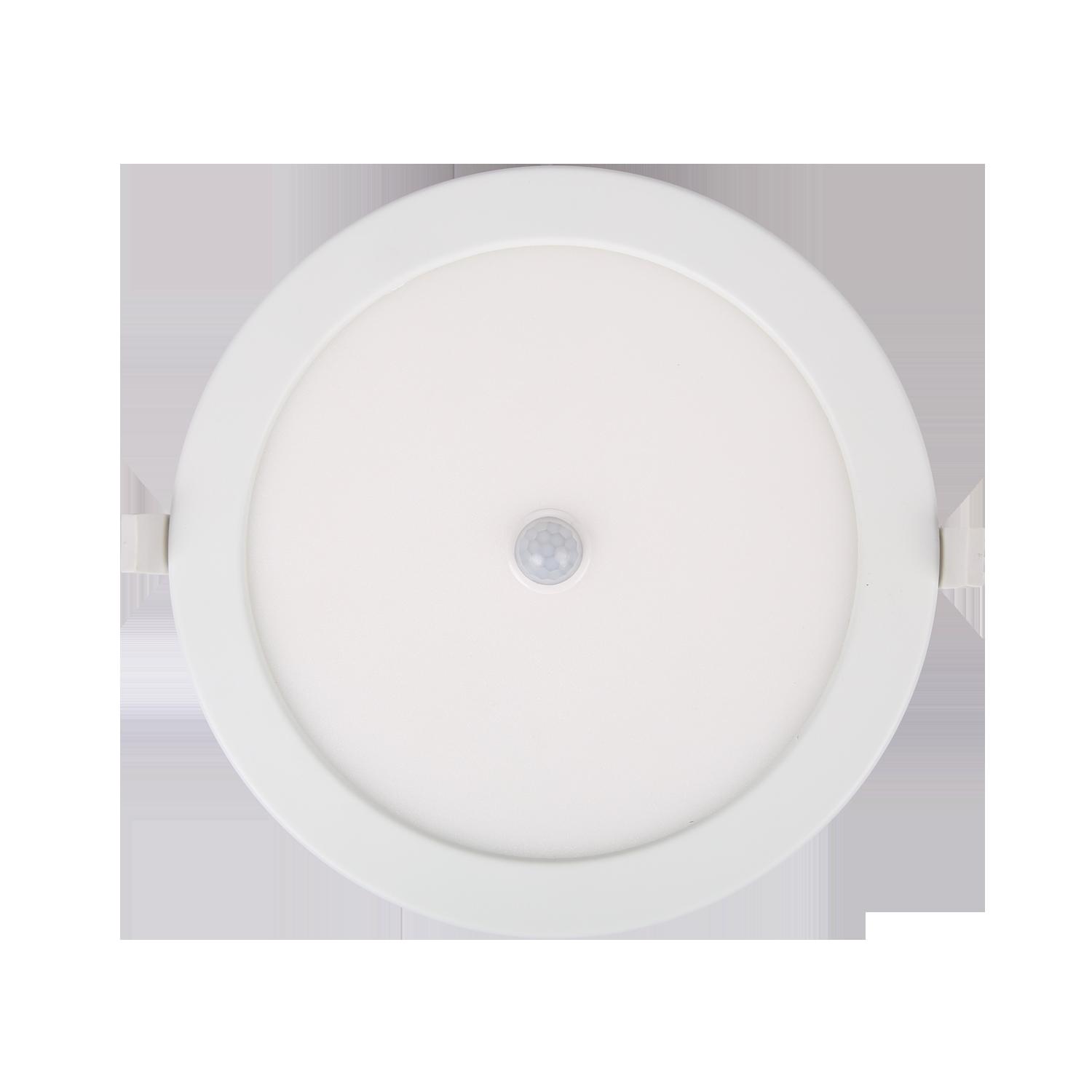 Podtynkowy okrągły downlight LED z czujnikiem 24W Żółte światło