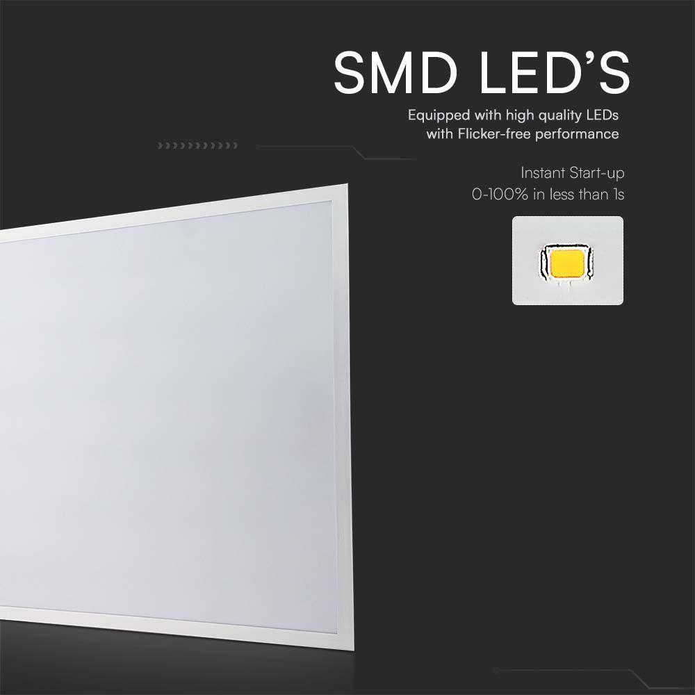 VT-60036 36W LED BACKLIT PANEL 600x600mm 3000K 110LM/W