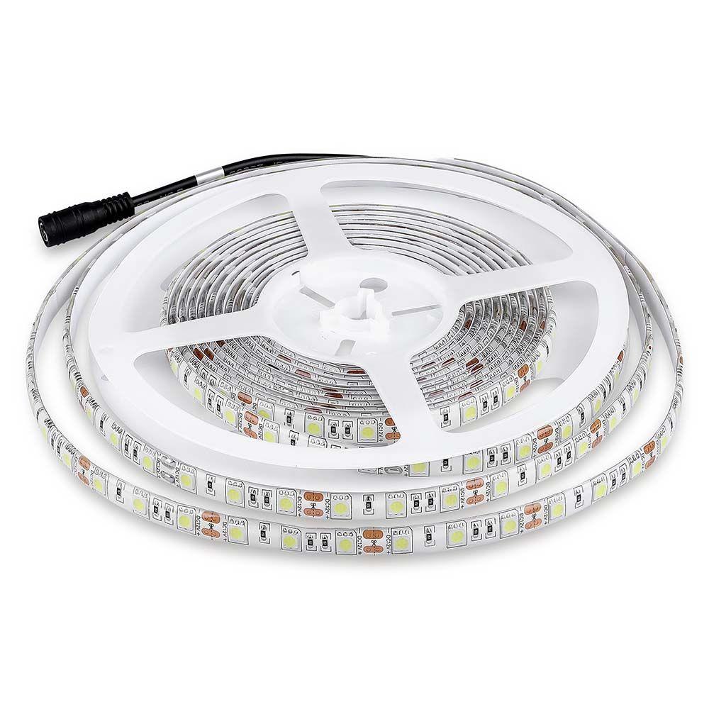 11W Taśma LED, Barwa:6400K, IP65 , Rolka:5m, VTAC, SKU 212148