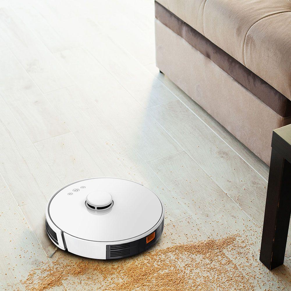 Automatyczny odkurzacz GYRO ROBOTIC LASER VACUUM, Wtyczka EU, Kompatybilna z Amazon Alexa i Google Home, Biały, VTAC, SKU 7933