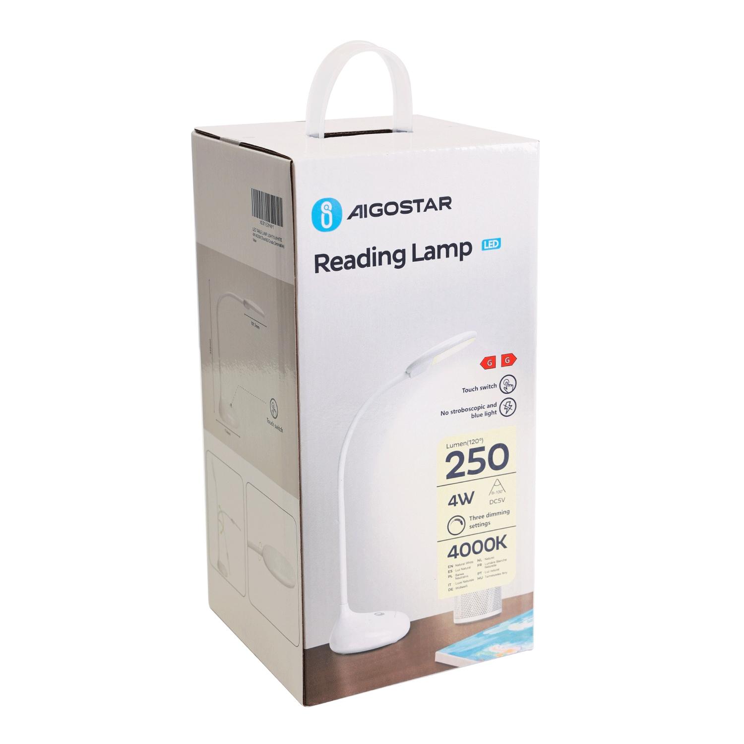 LED Dimmable Table Lamp White 4W 4000K