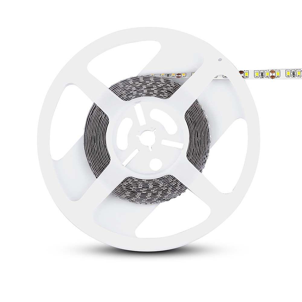 8W Taśma LED, Barwa:6500K, IP20, Rolka:5m, VTAC, SKU 212002