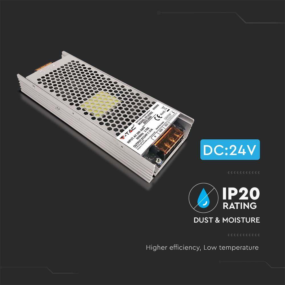 VT-21502 500W LED SLIM POWER SUPPLY 24V 21A IP20