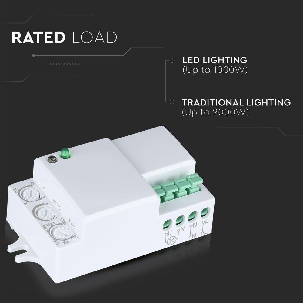 VT-8018 MICROWAVE SENSOR (MAX:300W LED)