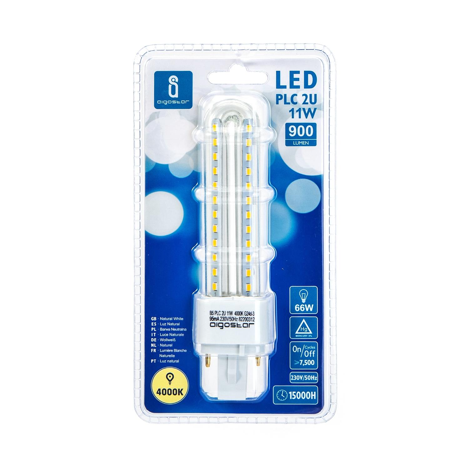 LED G24d-3 11W Double tubes