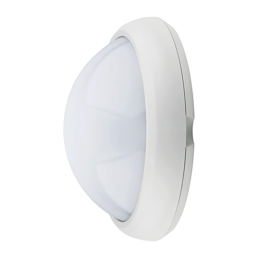 VT-8014 8W FULL ROUND IP54 DOME LIGHTS 4000K WHITE BODY