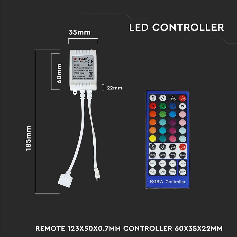 Sterownik do paska LED, RGB+W , VTAC, SKU 3326