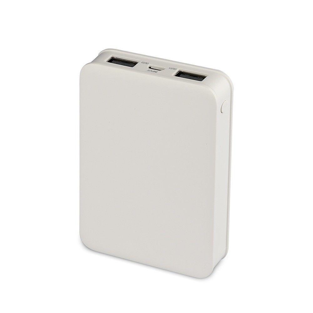 Power Bank, 5000mAh/18.5wh, 5V, Biały, VTAC, SKU 8191