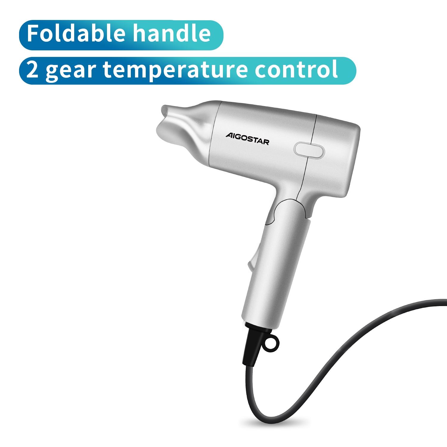 Travel hair dryer