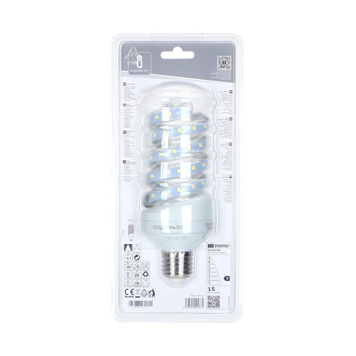 lampa spiralna LED B5