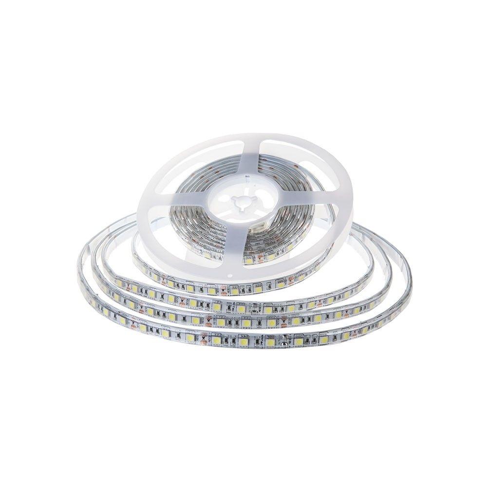 VT-2835-120 7.2W/M LED STRIP LIGHT 3000K IP65 24V DOUBLE PCB (10M/ROLL PRICE PER M)