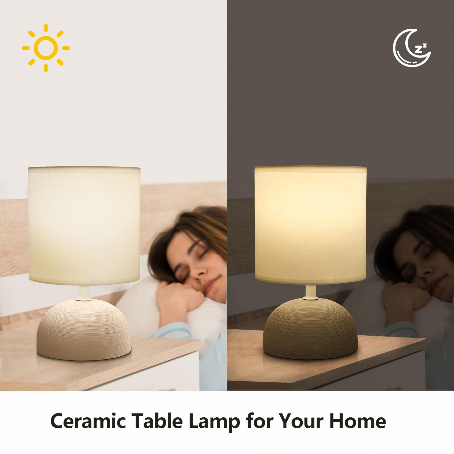 Ceramic Table Lamp (Without Light Source) E14