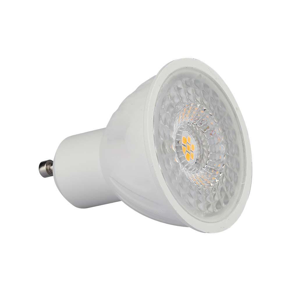 6W GU10 Żarówka LED, Chip SAMSUNG, Barwa:4000K, Kąt 110', Trzonek:GU10, VTAC, SKU 21193