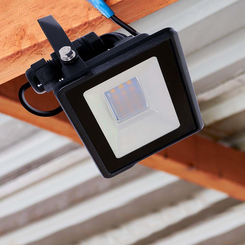 VT-158 50W LED FLOODLIGHT SAMSUNG CHIP DIRECT CONNECTION 6500K BLACK BODY