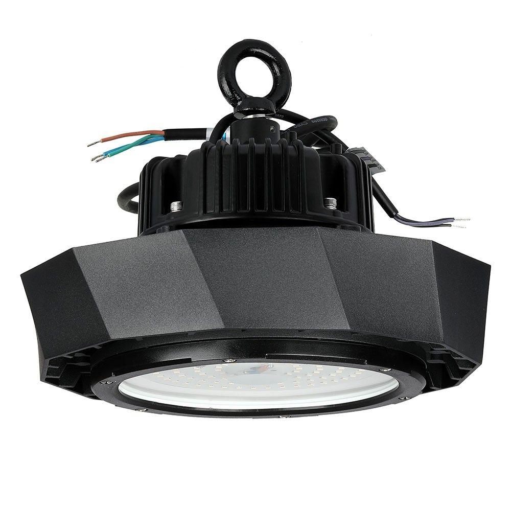 100W HIGHBAY ( Zasilacz SAMSUNG ), Barwa:6400K, Obudowa: Czarna, Wydajność: 120lm/w, VTAC, SKU 578