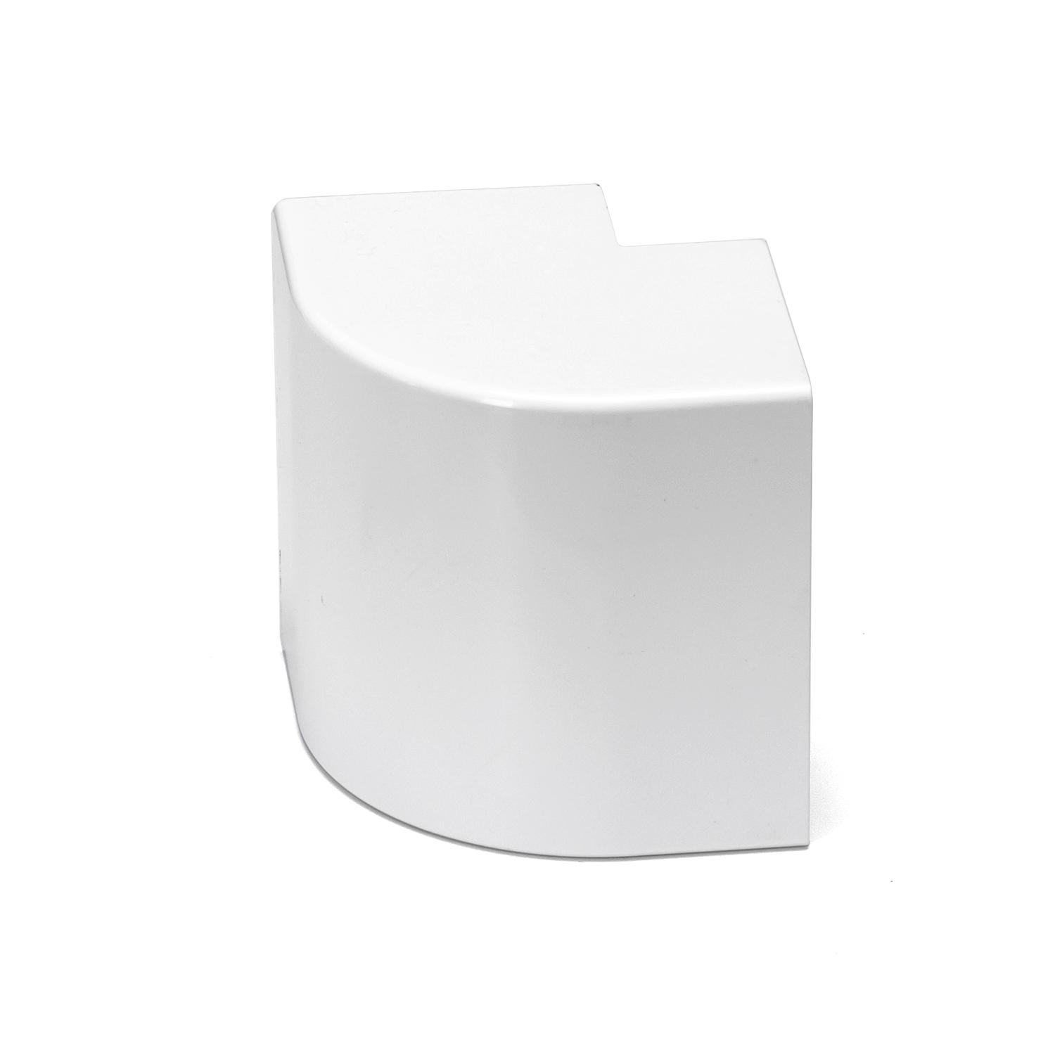 PVC Square Trunking External Bend White 60*40mm 4pcs