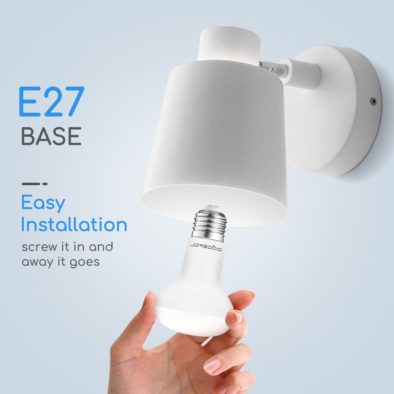 LED R63 E27 9W