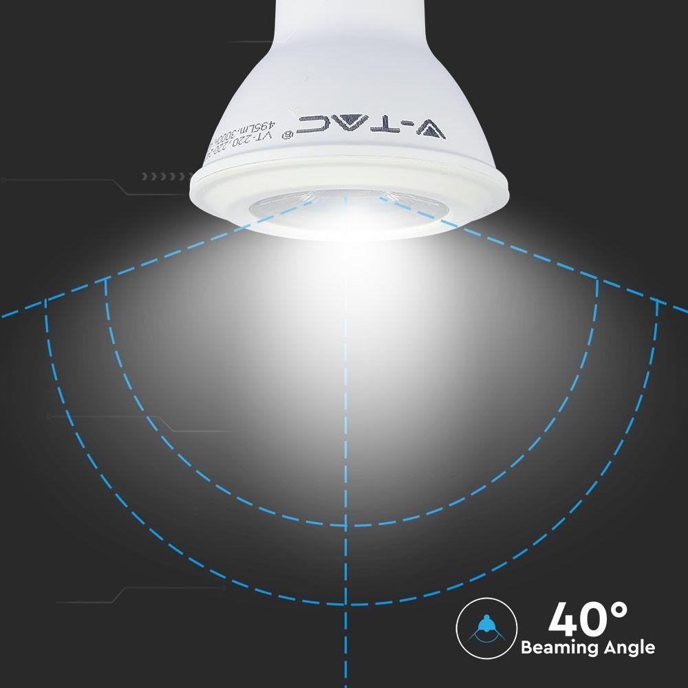 7W PAR 20 Żarówka LED, Chip SAMSUNG, Barwa:6400K, Trzonek:E27 , VTAC, SKU 149