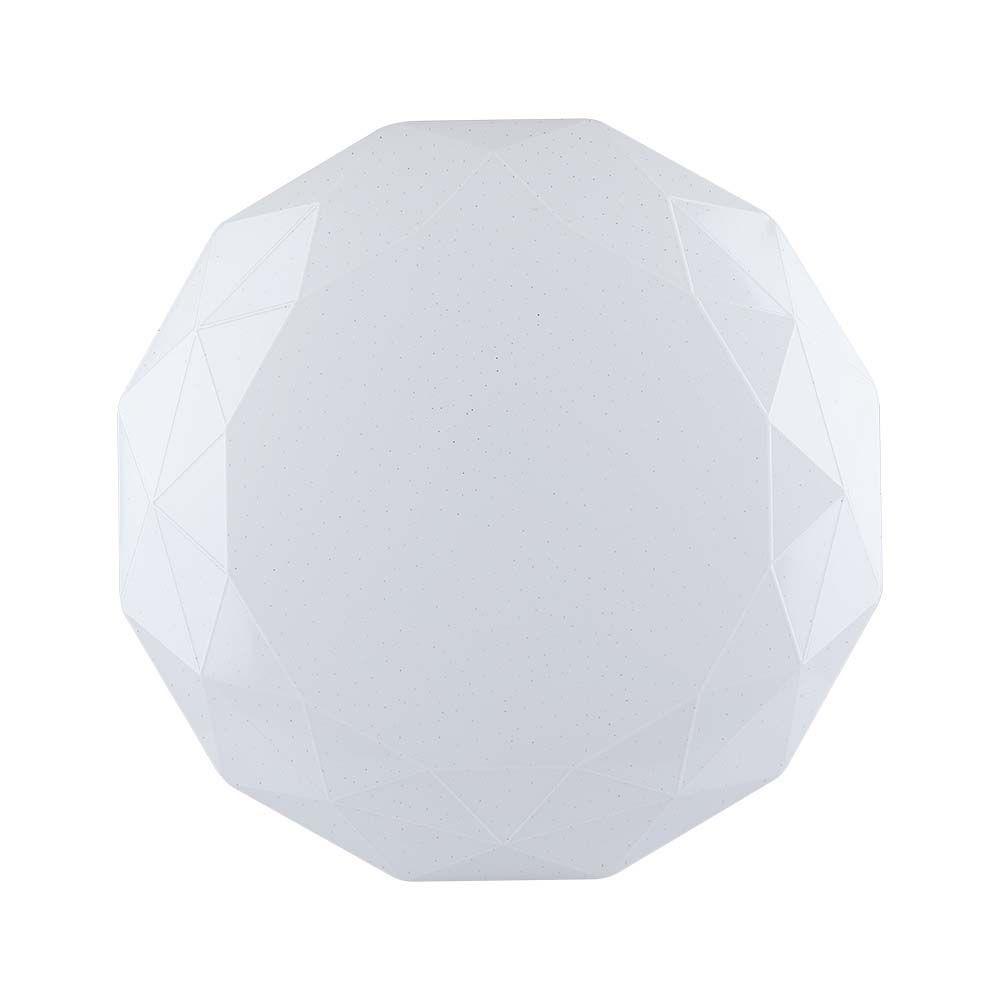 VT-8557 LED 30W/60W/30W DESIGNER DOMELIGHT REMOTE CONTROL CCT CHANGING DIMMABLE DIAMOND COVER