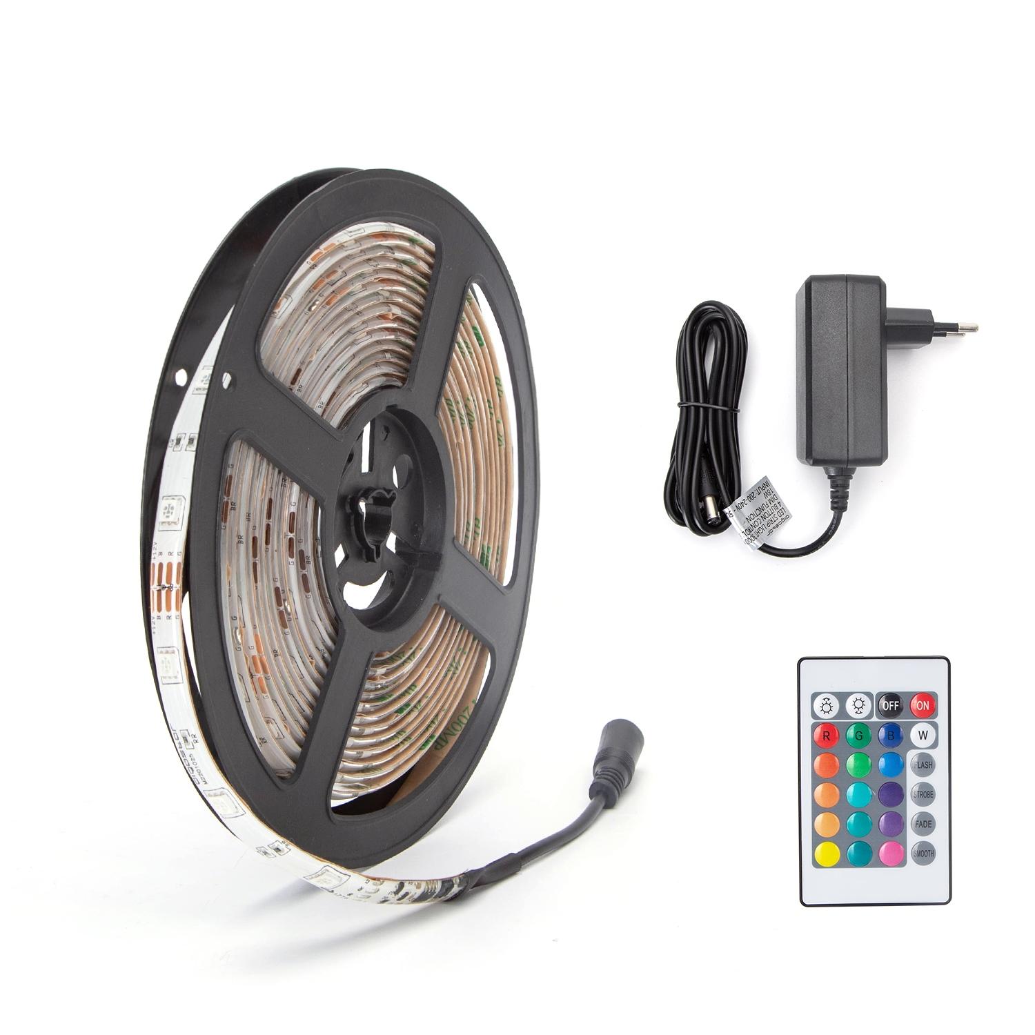 LED Low-voltage Strip Light 5m RGB