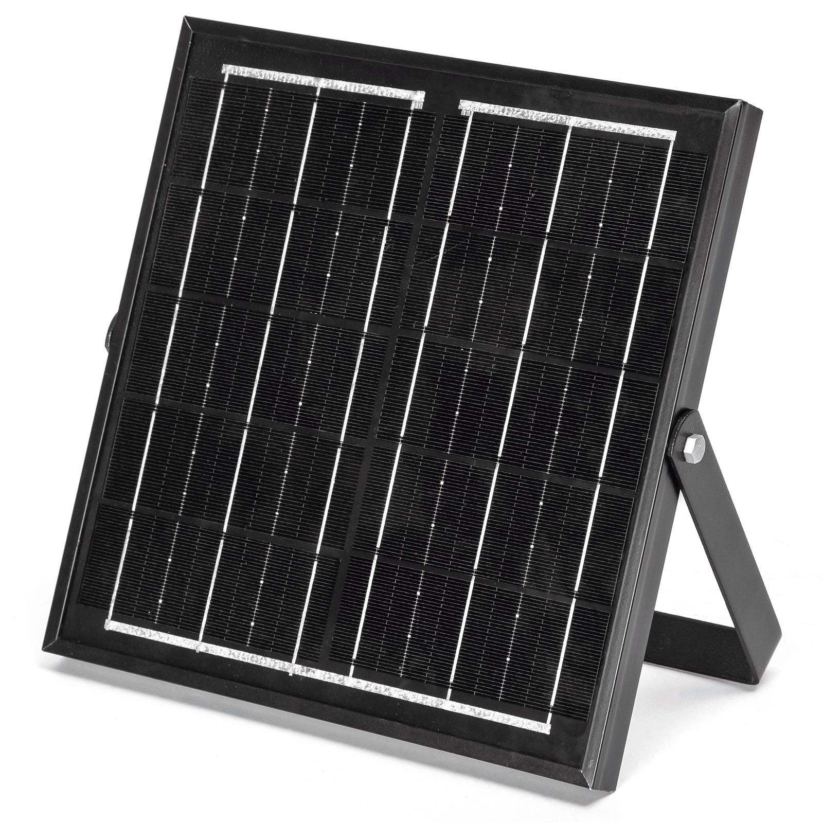 LED FLOOD LIGHT WITH SOLAR PANEL /09 Series/ 2M LINE/50W /CCT