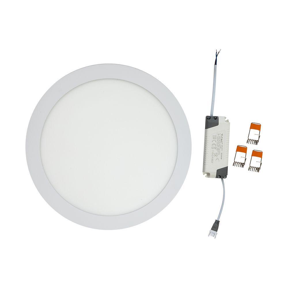 VT-2407 24W LED PREMIUM PANEL 3000K ROUND