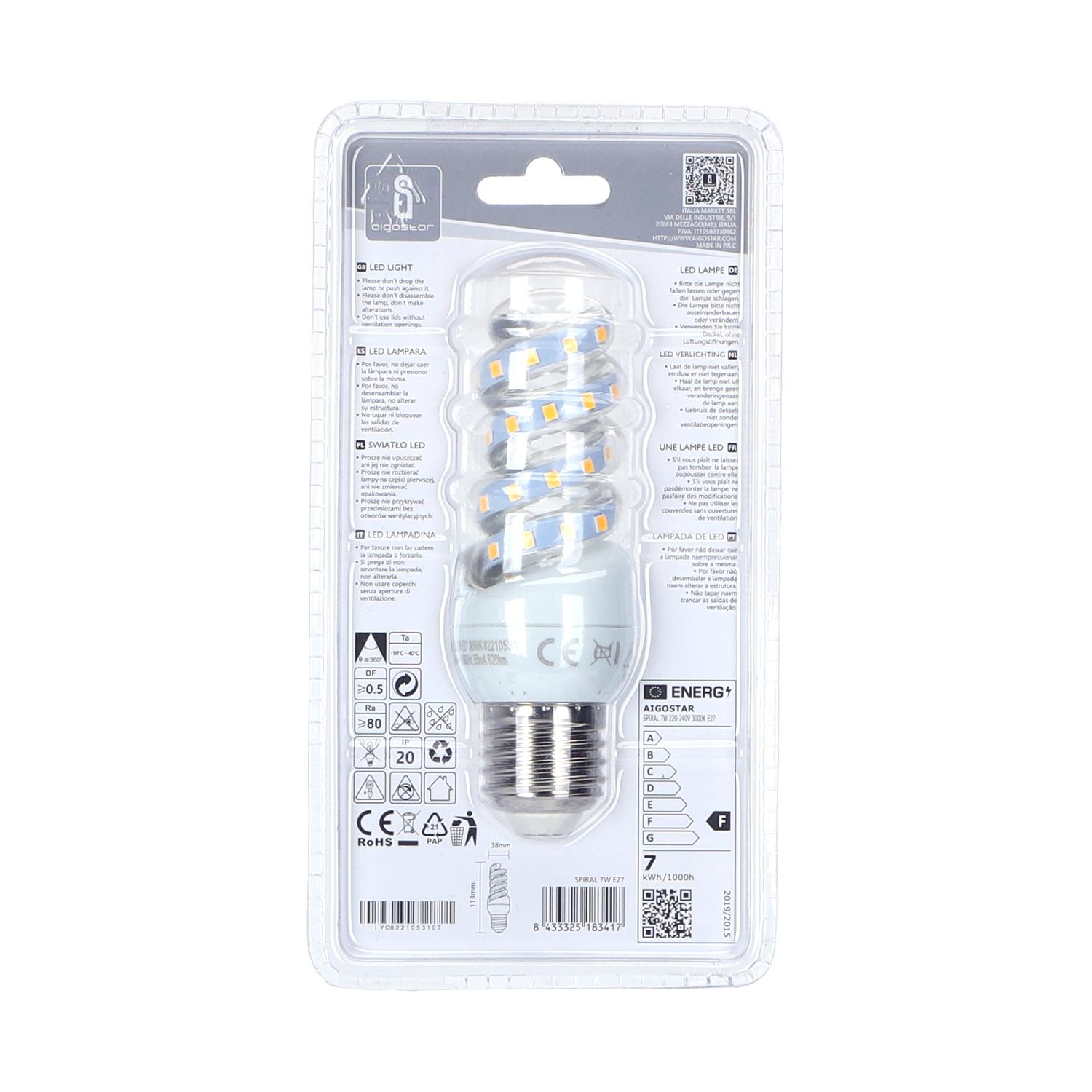 lampa spiralna LED B5