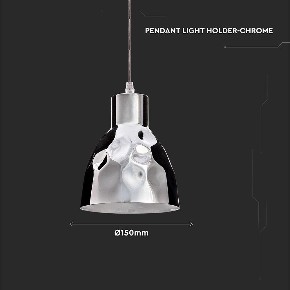 Lampa wisząca, Chrom, VTAC, SKU 3712