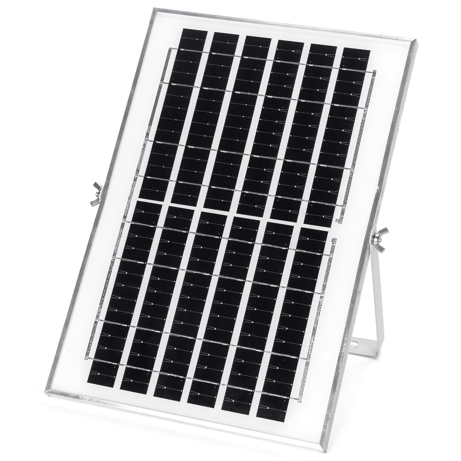 LED FLOOD LIGHT WITH SOLAR PANEL /08 Series/ 5M LINE/100W /CCT