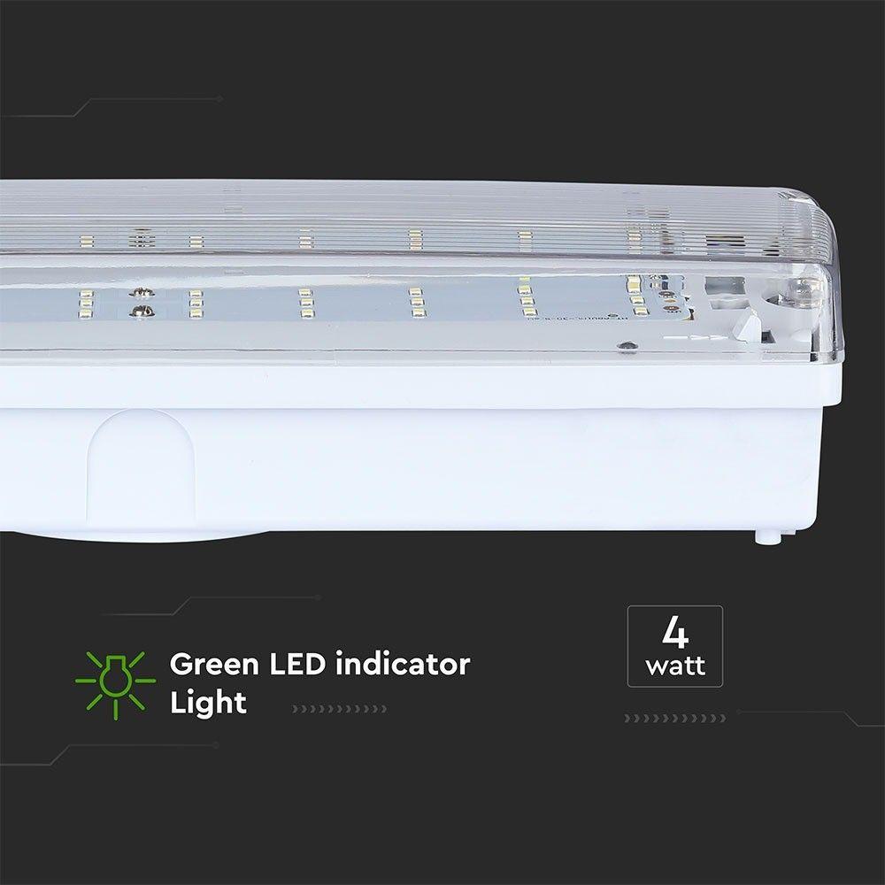 VT-524-S 4W EMERGENCY EXIT LIGHT WITH SAMSUNG LED 6000K