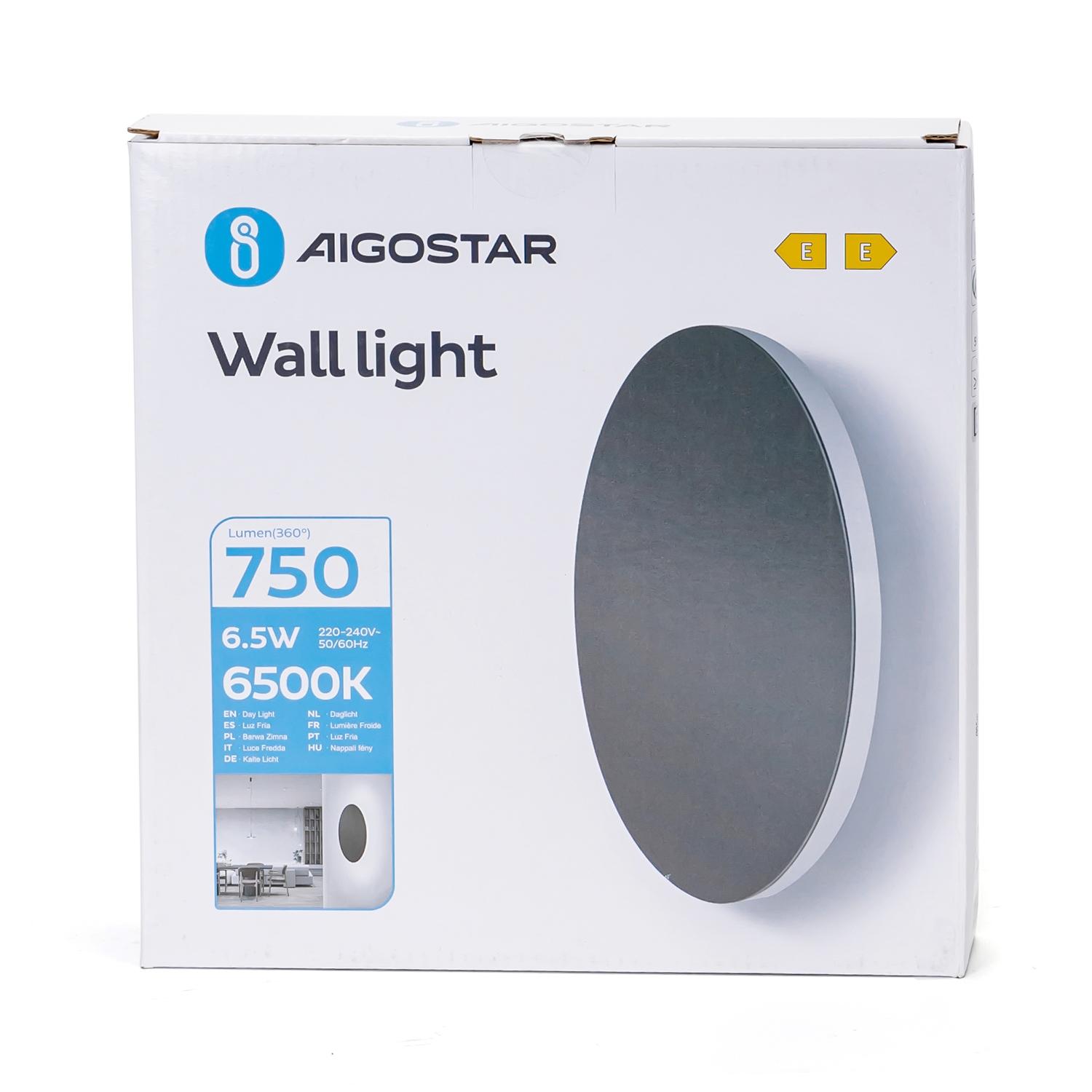 LED Metal Wall Light Black 6.5W