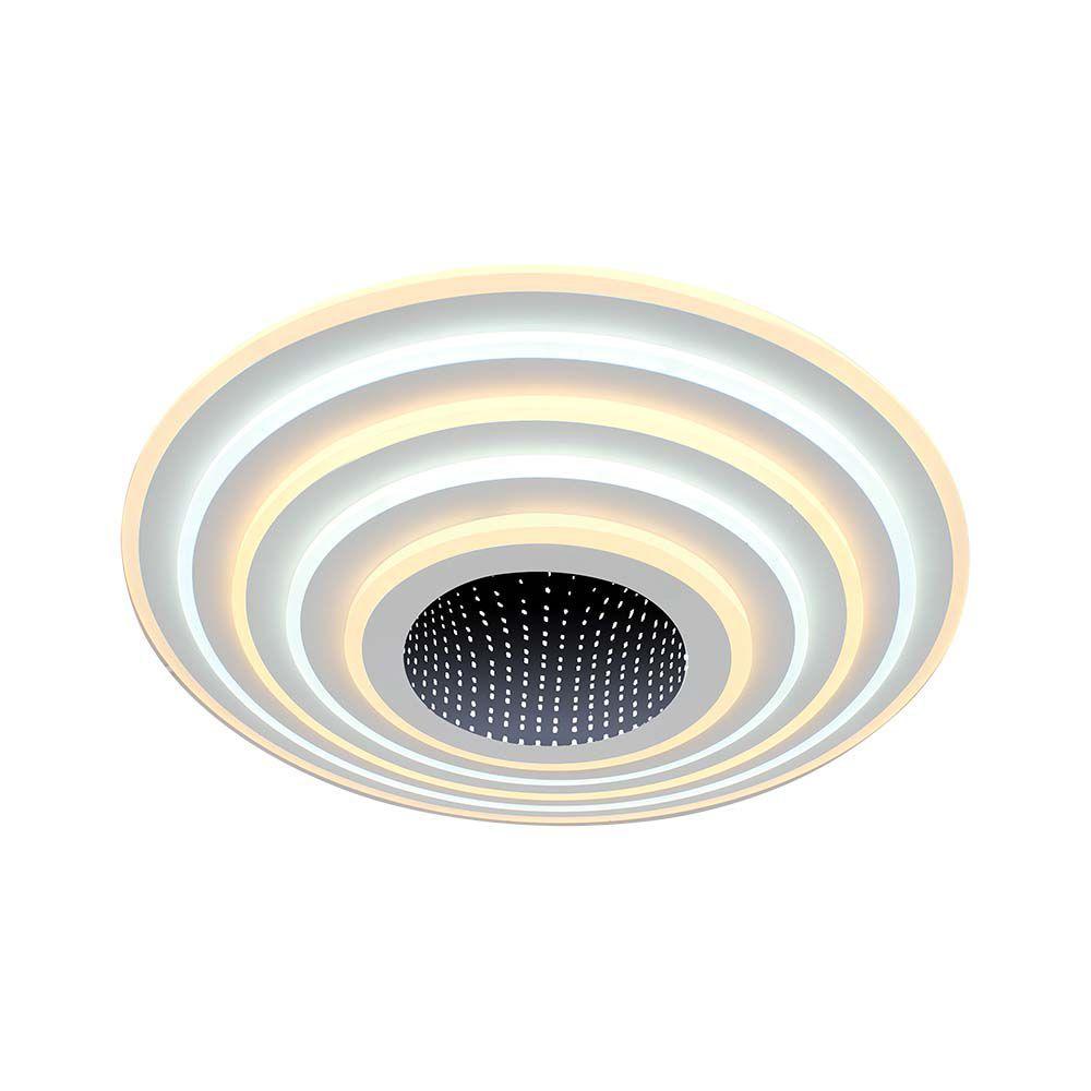 VT-7961 125W LED SMART DECORATIVE CEILING LAMP 50x7CM 3IN1 DIMMABLE+REMOTE CONTROL