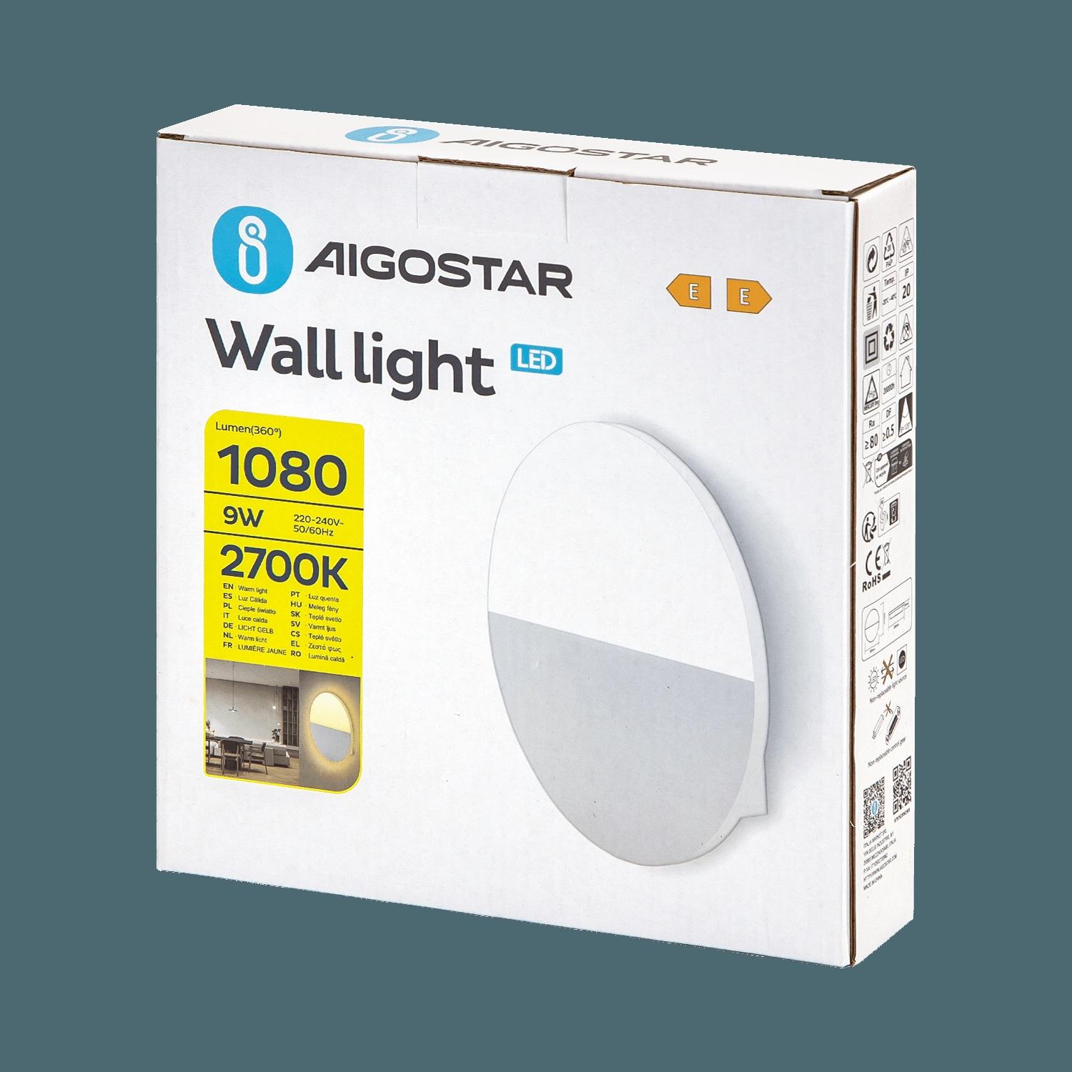 WALL LIGHT BACKLIT SERIES HALF MOON 2700K