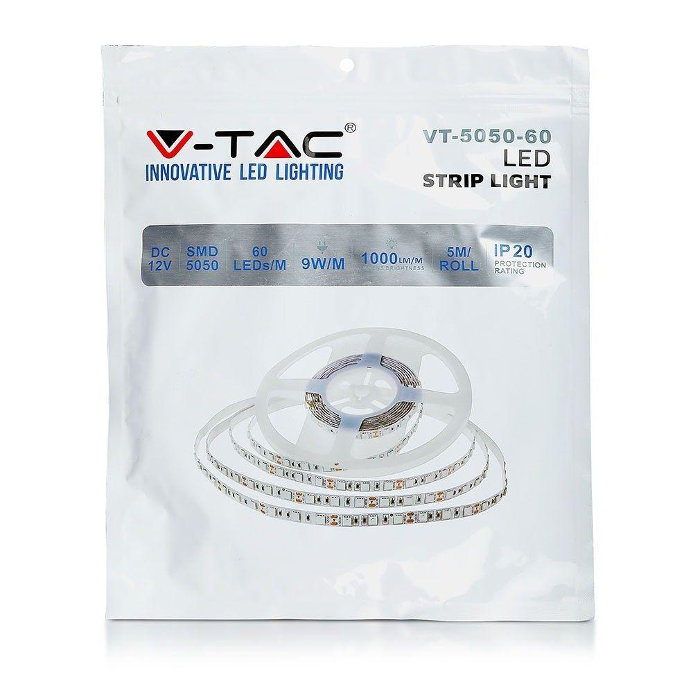 VT-5050-60 10.8W LED STRIP RGB IP20 (5M/ROLL)(PRICE PER M)