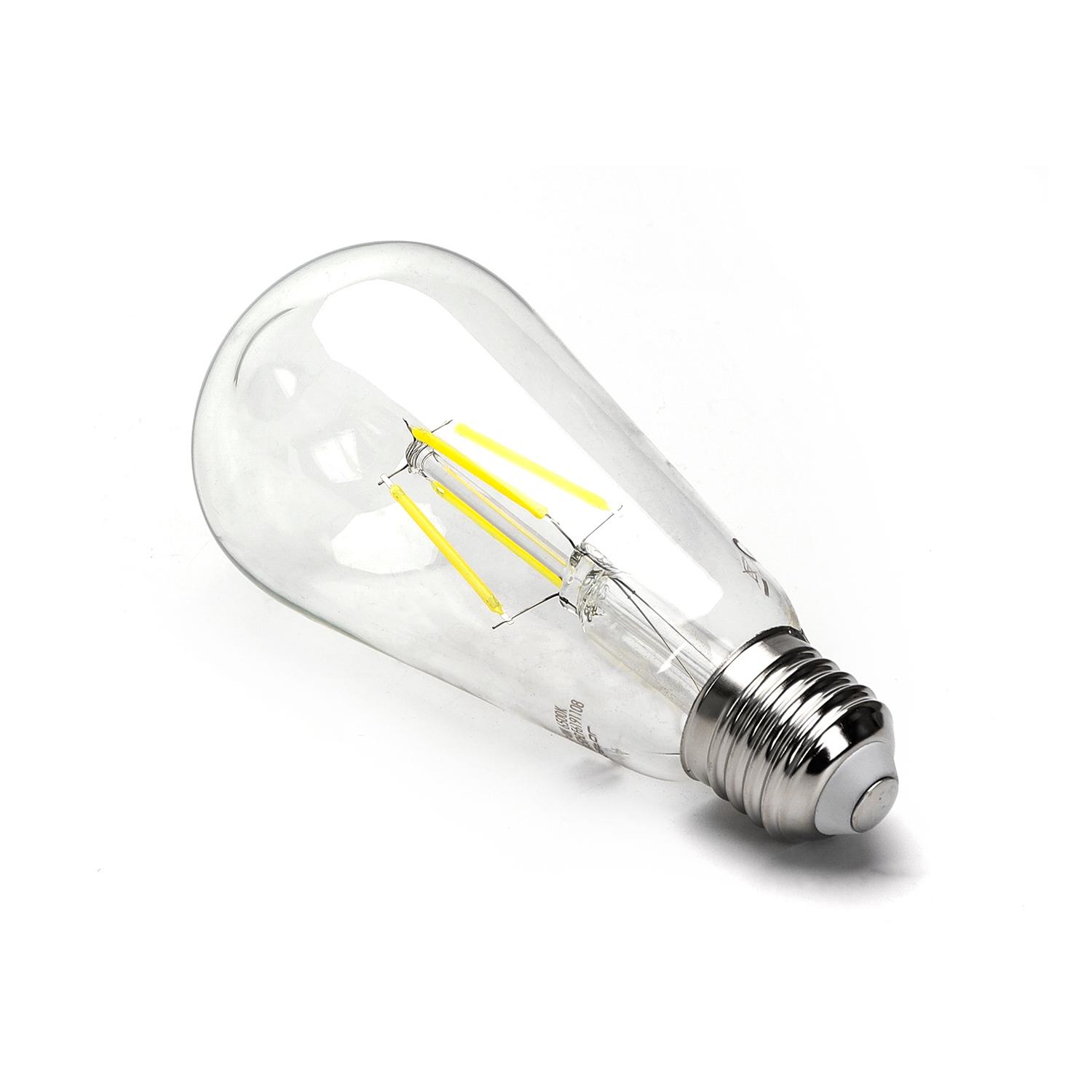 LED Filament Bulb (Clear) ST64 E27 6W