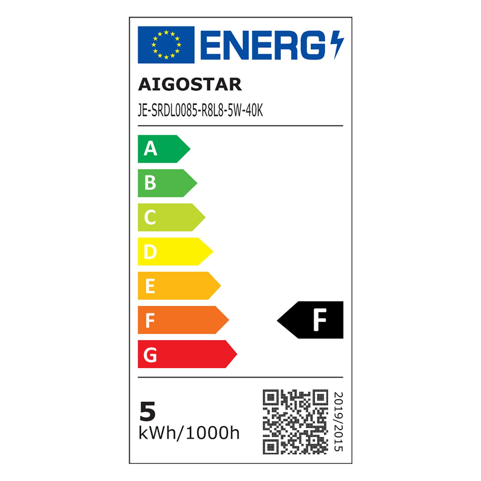 Podtynkowy okrągły downlight LED z regulowanym kątem 5W Światło naturalne