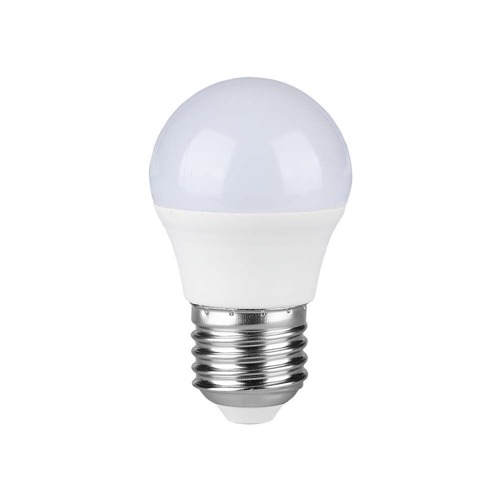 3.7W G45 Żarówka plastikowa LED, Chip Samsung, Barwa: 4000K, Trzonek: E27 , VTAC, SKU 8046