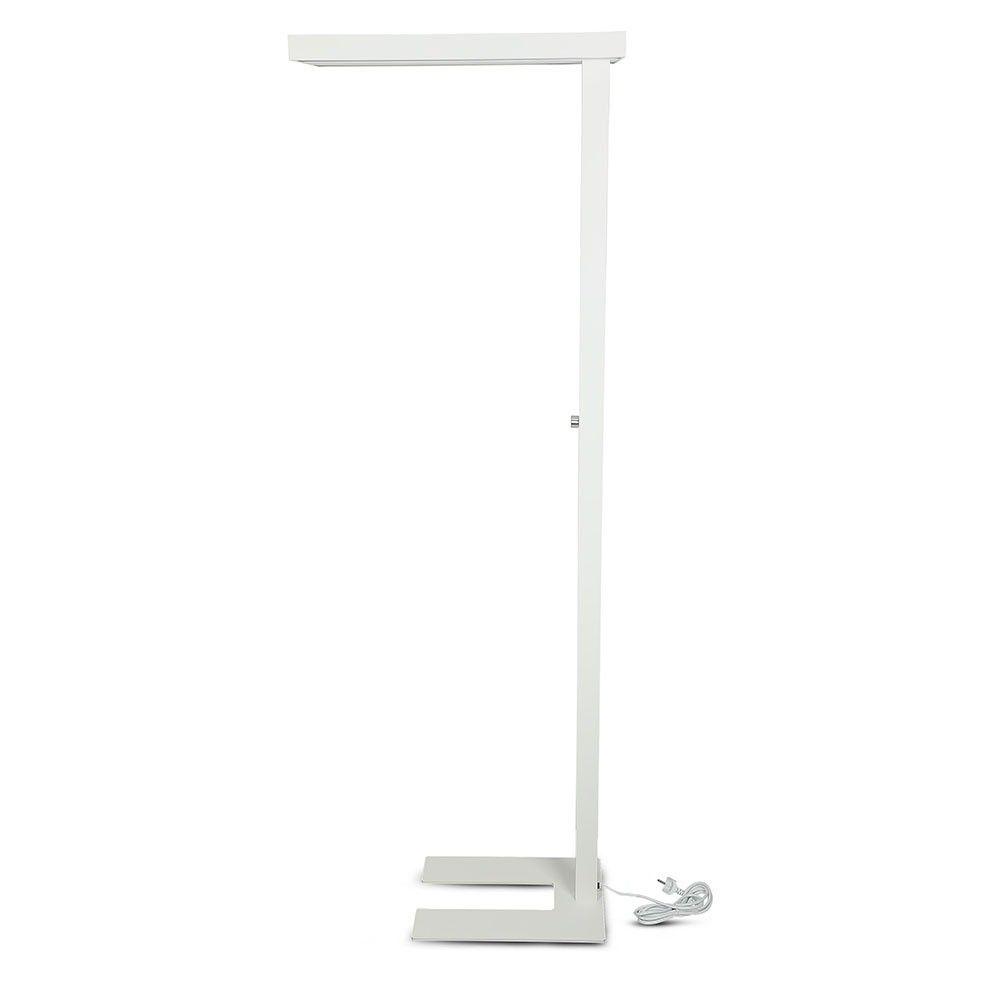 VT-8600 80W LED FLOOR LAMP(KNOB DIMMING) 4000K,WHITE - 5 YRS WTY