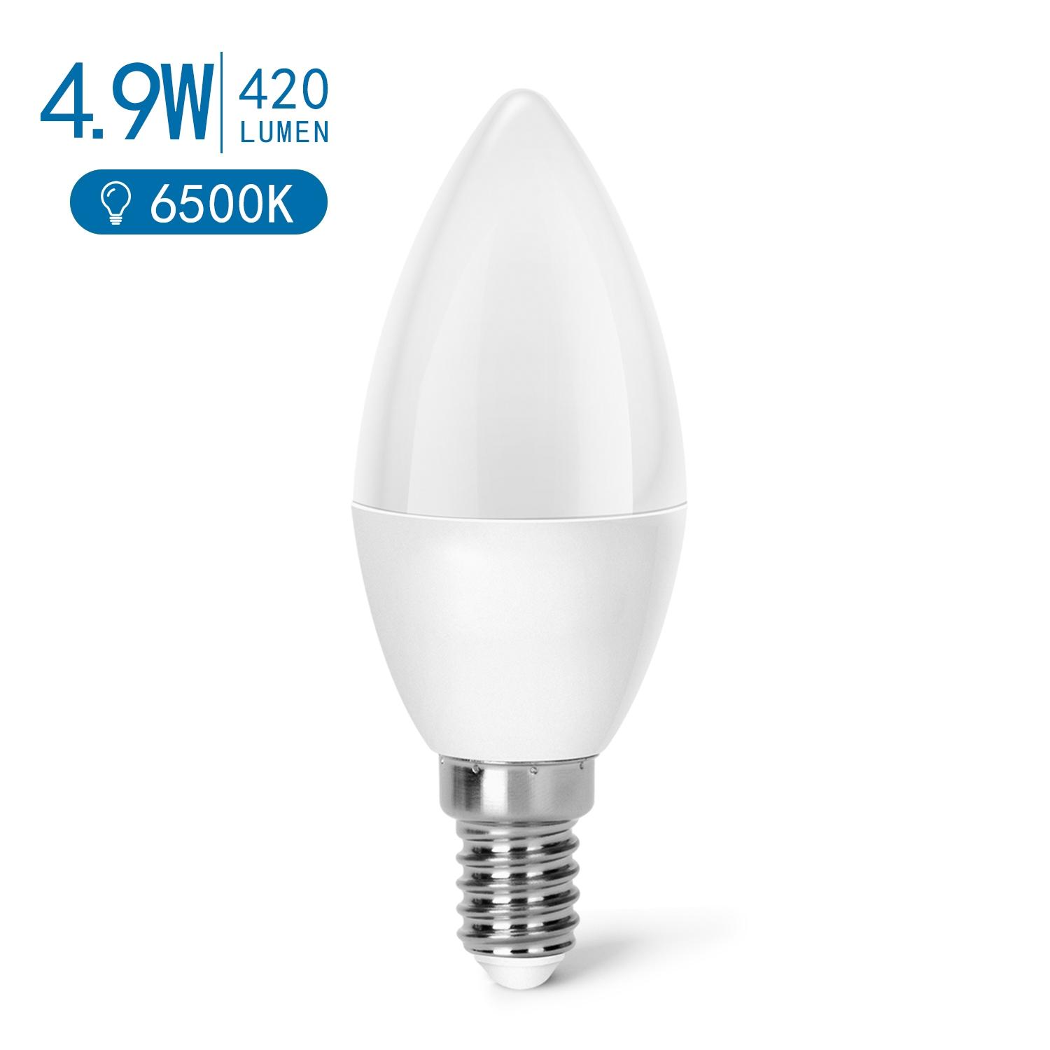 LED C37 E14 4.9W