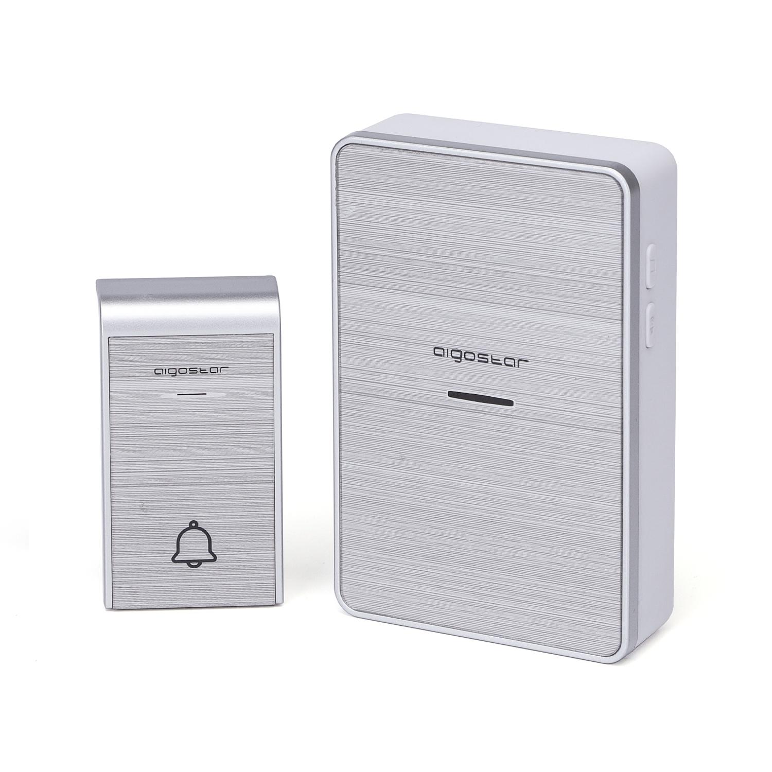 DC Wireless Doorbell Silver