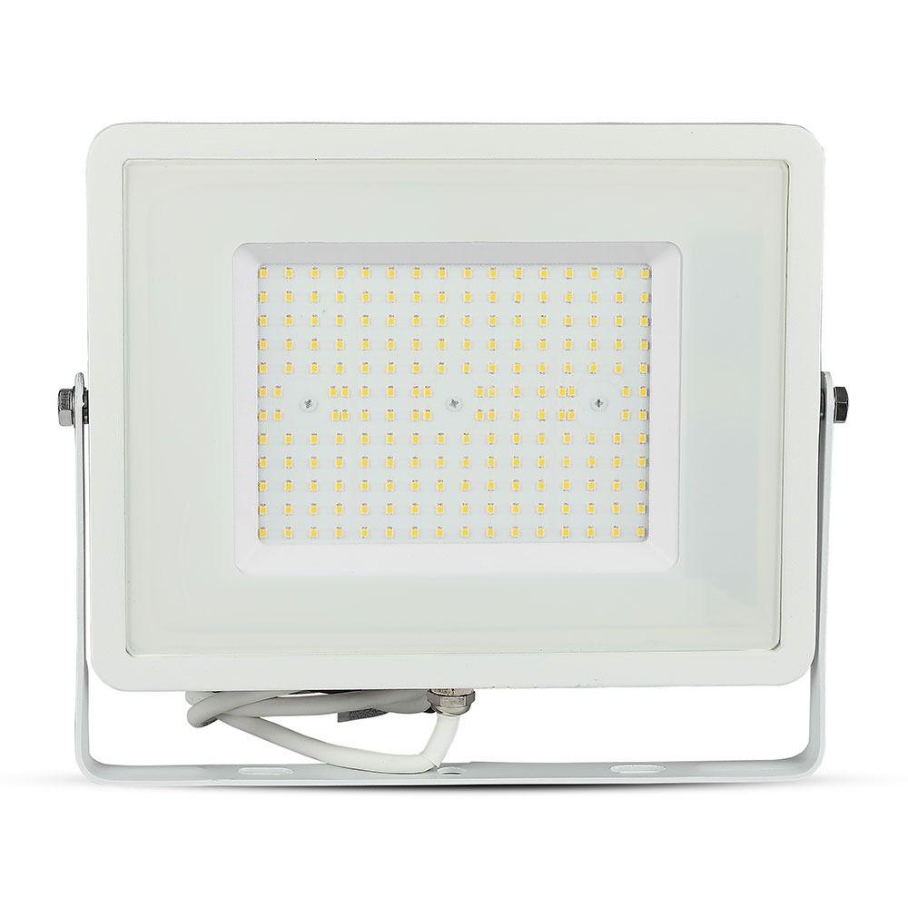 100W Naświetlacz LED SMD, Chip SAMSUNG, Barwa:6400K, Obudowa: Biała , Wydajność: 120lm/w, VTAC, SKU 769