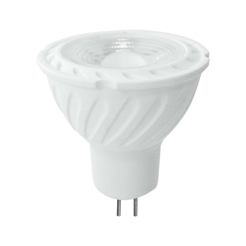 6W MR16 Żarówka LED, Chip SAMSUNG, Barwa:3000K, Kąt 110', Trzonek:G5,3, VTAC, SKU 21204