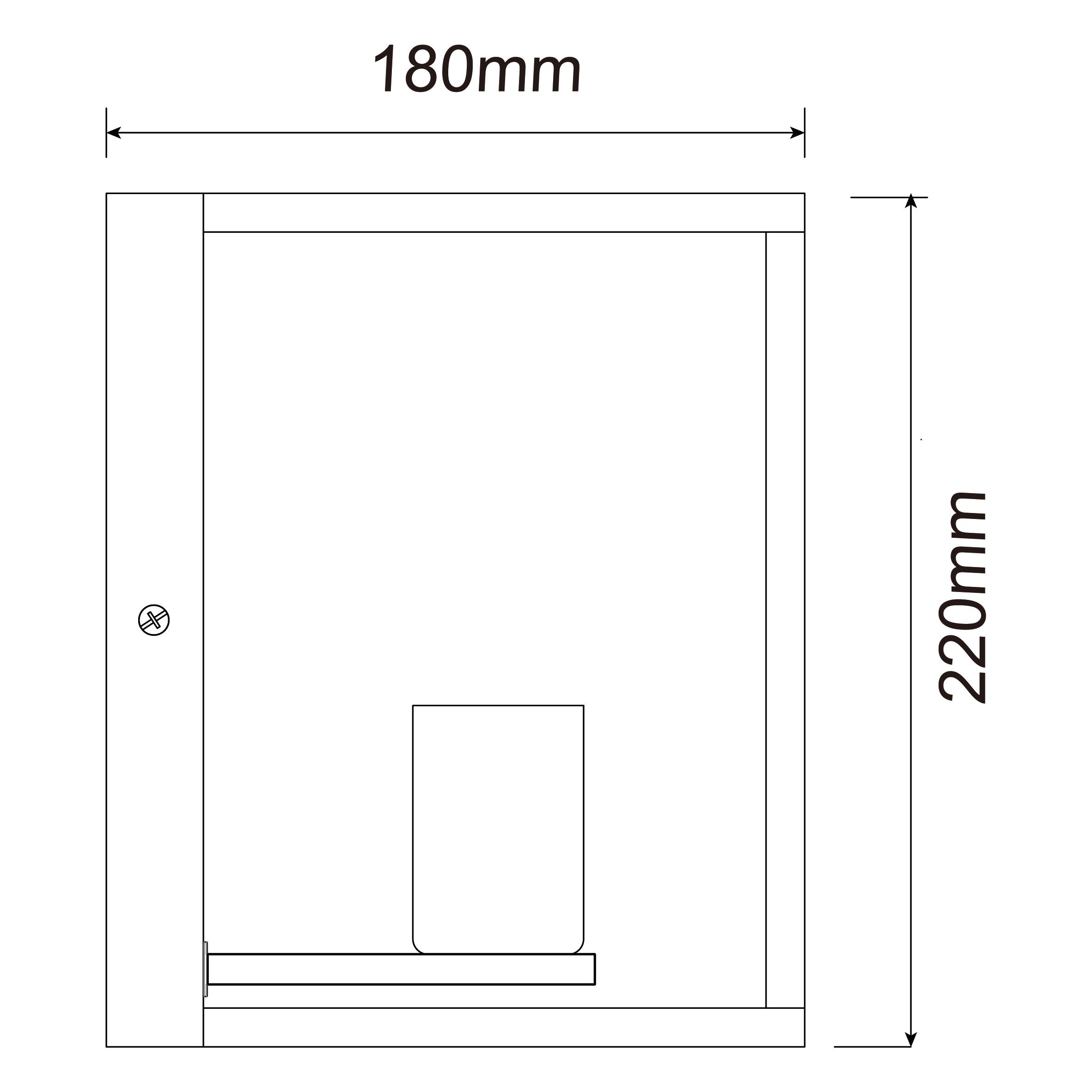 Metal Wall Light, E27