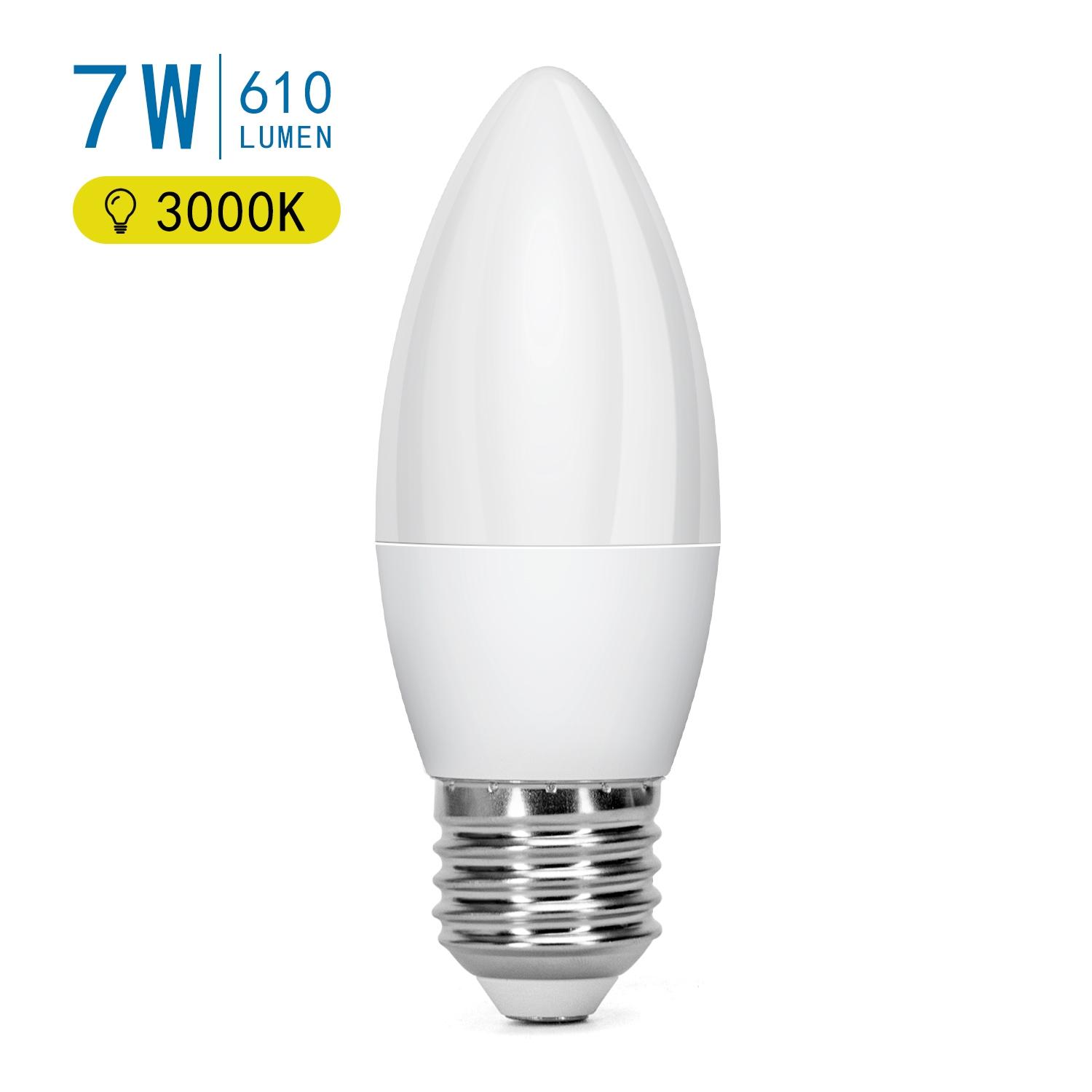 LED C37 E27 7W