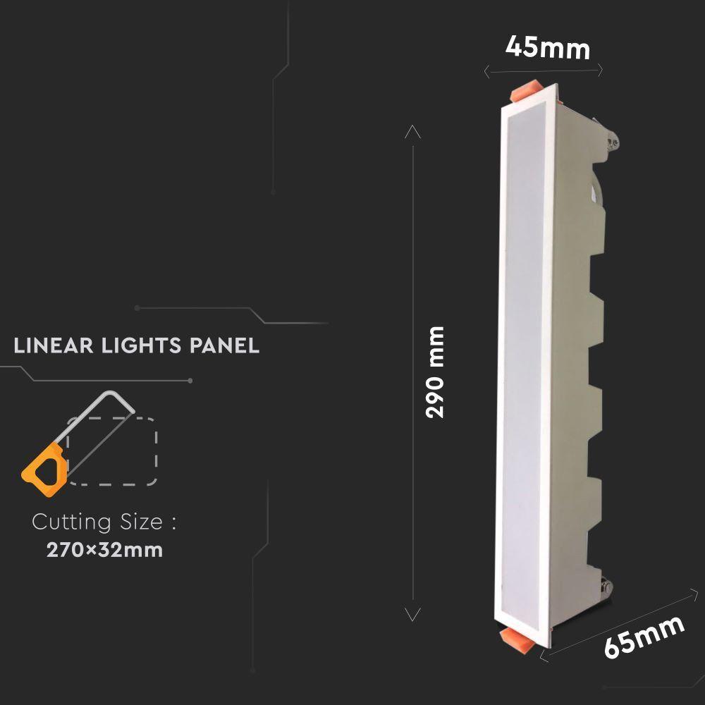 VT-20001 20W LED LINEAR LIGHT-WHITE 3000K