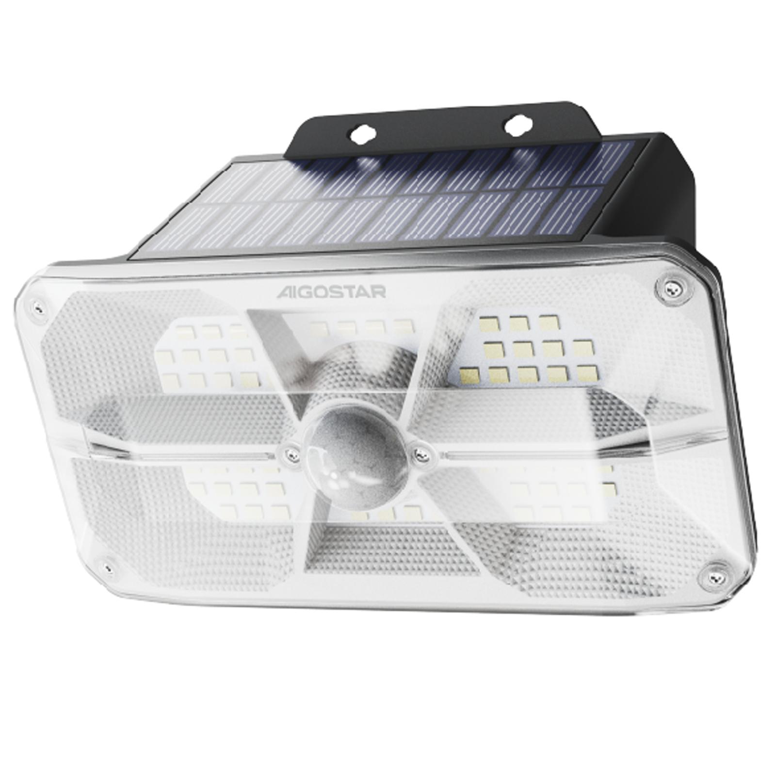 SOLAR SENSOR WALL LIGHT/AREA LIGHTING/ 
small nine palace lattice LIGHTING/6500K/PIR