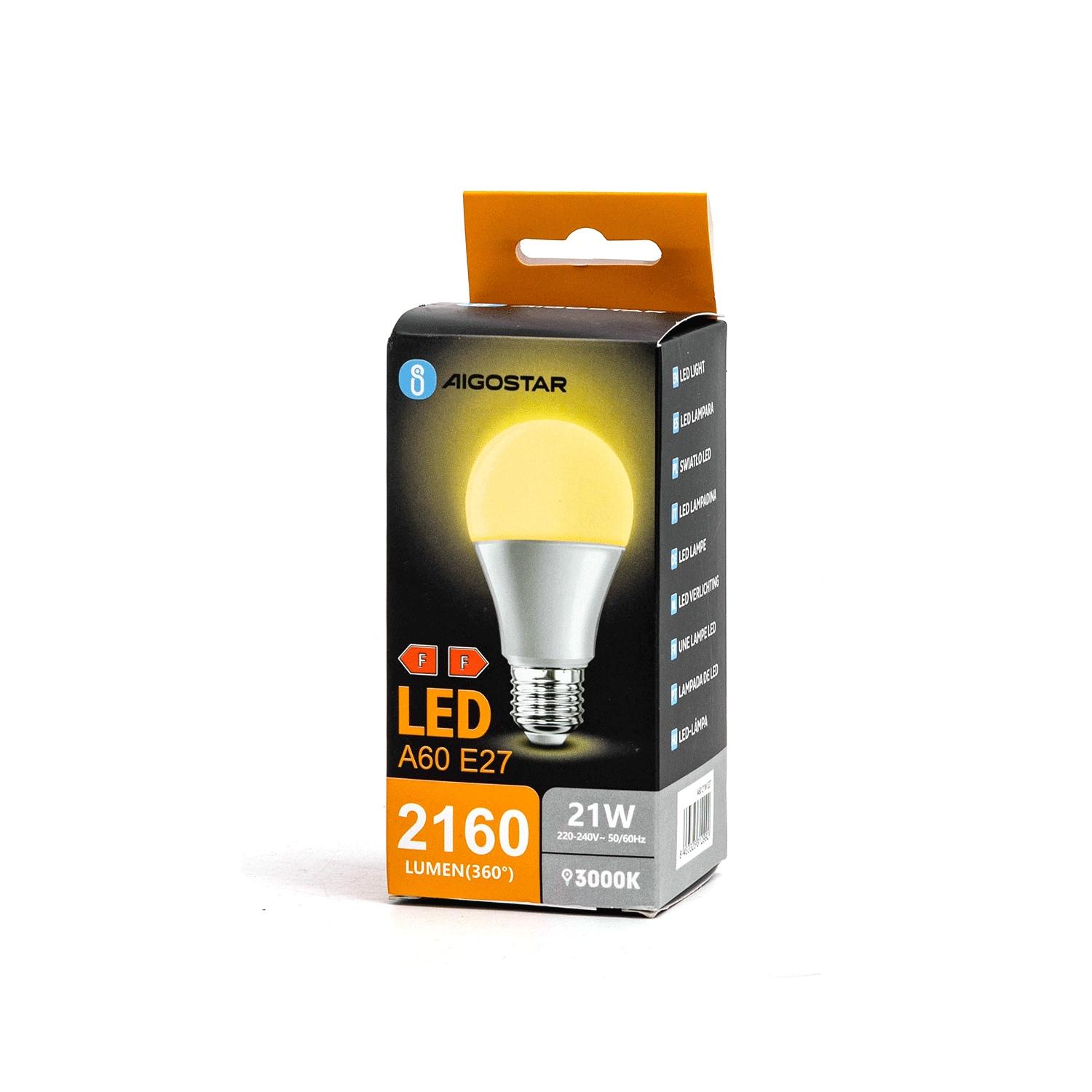 LED A60 E27 21W 3000k (21W,E27,3000K)