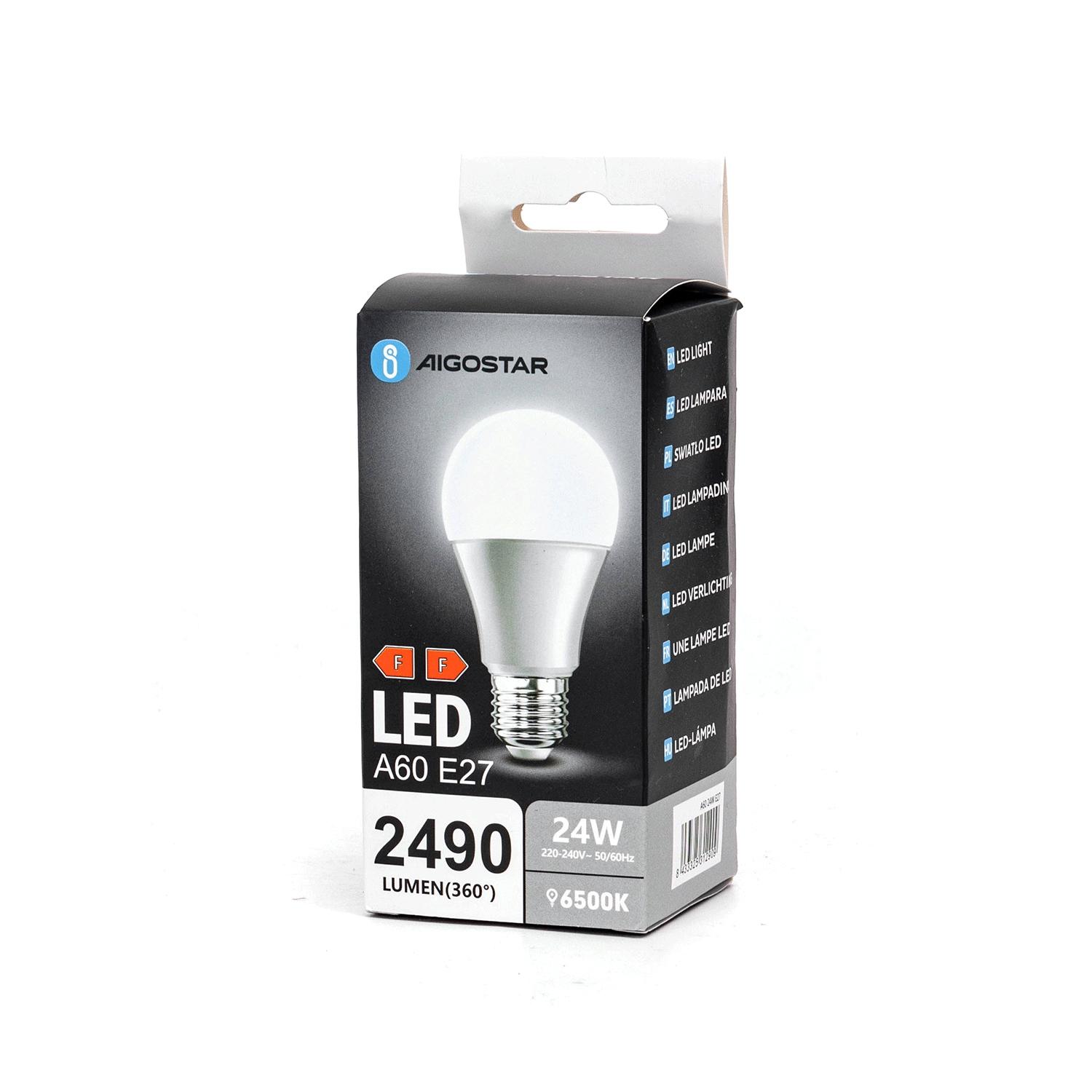 LED A60 E27 24W 6500k (24W,E27,6500K)